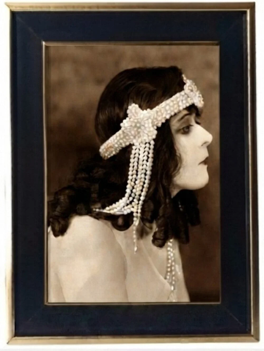 Theda Bara Beautiful beauty CLassic  Silent film vintage Hollywood Vin Gothic